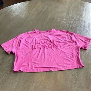 Limited edition Lululemon crop top
